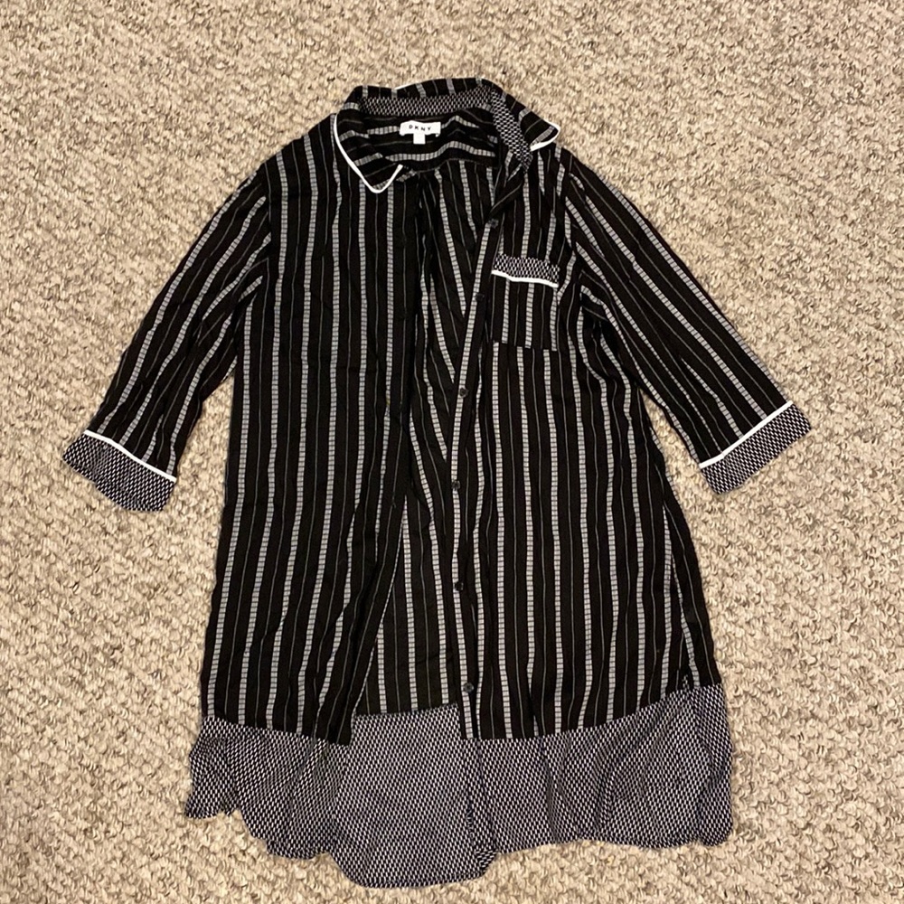 DKNY Button Up Top / Cardigan